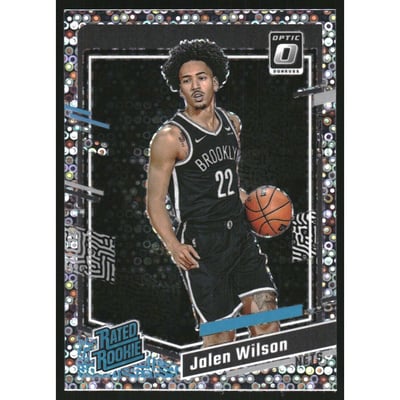 2023-24 Donruss Optic Fast Break Holo #206 Jalen Wilson RR