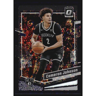 2023-24 Donruss Optic Fast Break Purple #166 Cameron Johnson