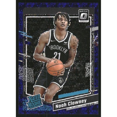 2023-24 Donruss Optic Fast Break Purple #205 Noah Clowney RR