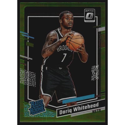 2023-24 Donruss Optic Lime Green #230 Dariq Whitehead RR