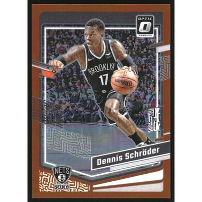 2023-24 Donruss Optic Orange #106 Dennis Schroder