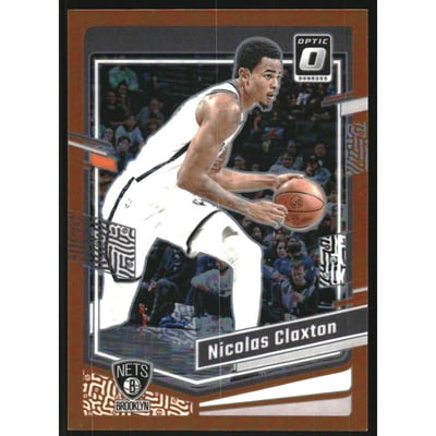 2023-24 Donruss Optic Orange #148 Nicolas Claxton