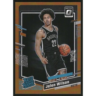 2023-24 Donruss Optic Orange #206 Jalen Wilson RR