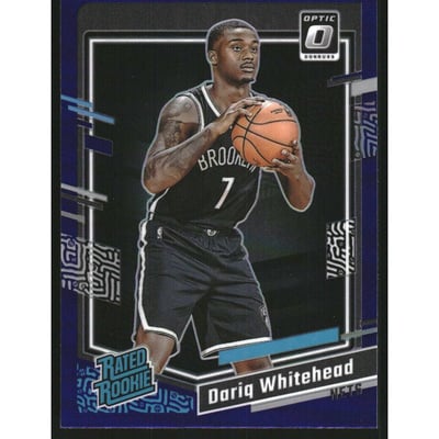 2023-24 Donruss Optic Purple #230 Dariq Whitehead RR