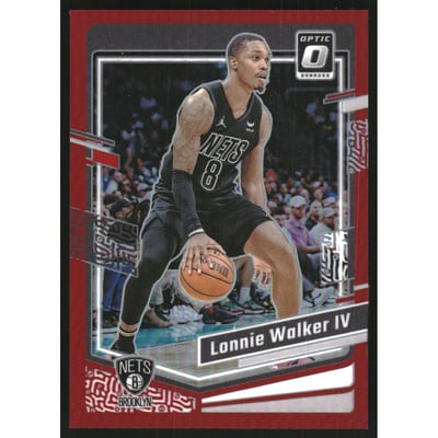 2023-24 Donruss Optic Red #107 Lonnie Walker IV