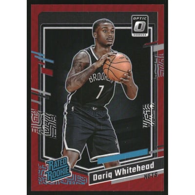 2023-24 Donruss Optic Red #230 Dariq Whitehead RR