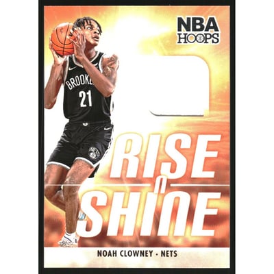 2023-24 Hoops Rise N Shine Memorabilia #12 Noah Clowney