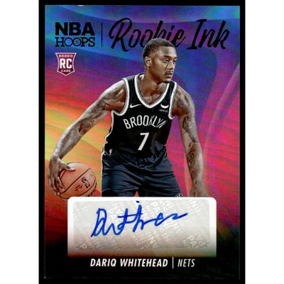 2023-24 Hoops Rookie Ink #23 Dariq Whitehead