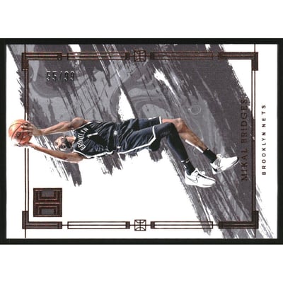 2023-24 Panini Impeccable #44 Mikal Bridges
