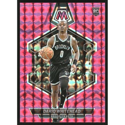 2023-24 Panini Mosaic Mosaic Pink #247 Dariq Whitehead