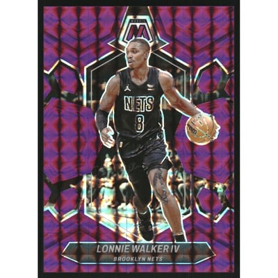 2023-24 Panini Mosaic Mosaic Purple #178 Lonnie Walker IV