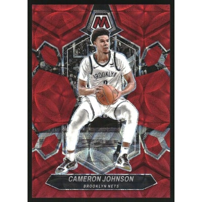 2023-24 Panini Mosaic Mosaic Red International #188 Cameron Johnson
