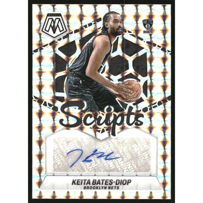 2023-24 Panini Mosaic Scripts #13 Keita Bates-Diop