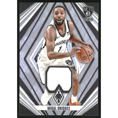 2023-24 Panini Phoenix Veteran Materials #12 Mikal Bridges