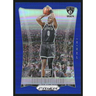 2023-24 Panini Prizm Deca Prizms Blue #169 Dariq Whitehead