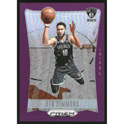 2023-24 Panini Prizm Deca Prizms Purple #12 Ben Simmons