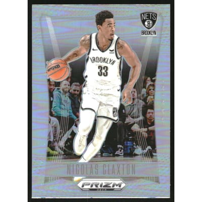 2023-24 Panini Prizm Deca Prizms Silver #259 Nicolas Claxton