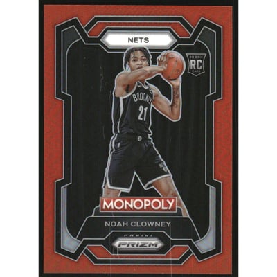 2023-24 Panini Prizm Monopoly Orange #12 Noah Clowney