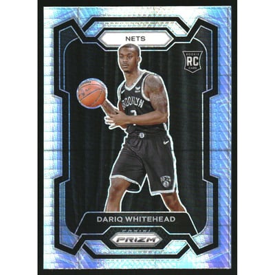 2023-24 Panini Prizm Prizms Hyper #175 Dariq Whitehead