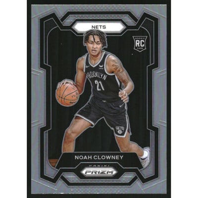 2023-24 Panini Prizm Prizms Silver #165 Noah Clowney