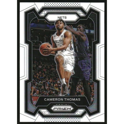 2023-24 Panini Prizm Prizms White #113 Cameron Thomas