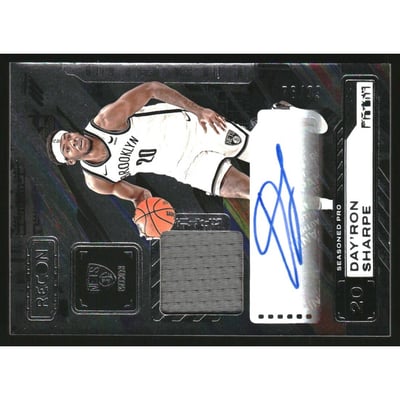 2023-24 Panini Recon Seasoned Pro Autographs #14 Day'Ron Sharpe/99