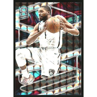 2023-24 Panini Spectra Interstellar #54 Mikal Bridges/99