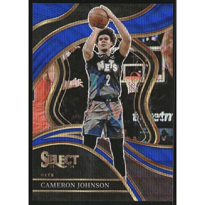 2023-24 Select Prizms Blue Wave #212 Cameron Johnson