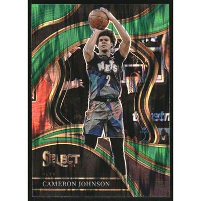 2023-24 Select Prizms Green Shock #212 Cameron Johnson