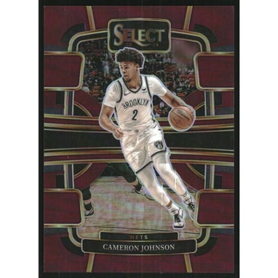 2023-24 Select Prizms Maroon #12 Cameron Johnson