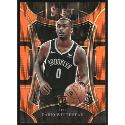 2023-24 Select Prizms Orange Flash #308 Dariq Whitehead