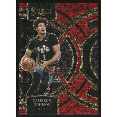 2023-24 Select Prizms Red Disco #189 Cameron Johnson