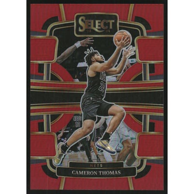 2023-24 Select Prizms Red #6 Cameron Thomas