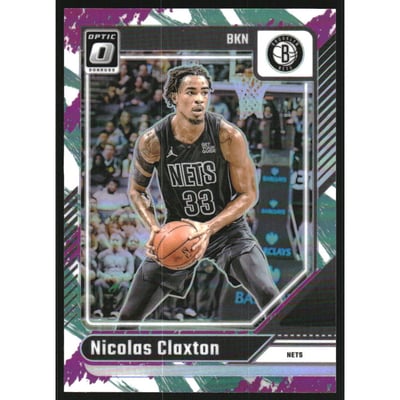 2024-25 Donruss Optic Jazz #170 Nicolas Claxton