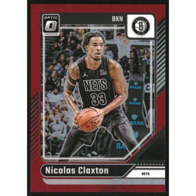 2024-25 Donruss Optic Red #170 Nicolas Claxton