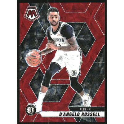 2024-25 Panini Mosaic Mosaic International Red #179 D'Angelo Russell
