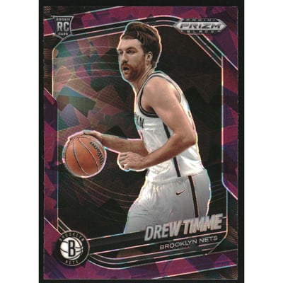 2024-25 Panini Prizm Black Prizms Purple Ice #250 Drew Timme