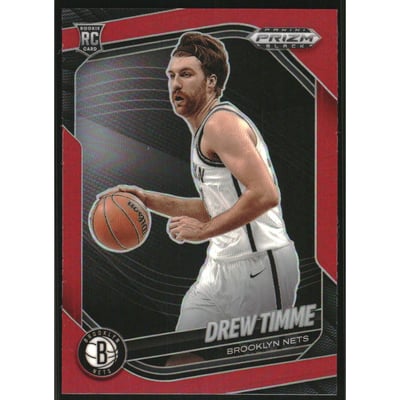 2024-25 Panini Prizm Black Prizms Red #250 Drew Timme