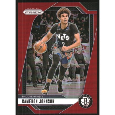 2024-25 Panini Prizm Prizms Red #202 Cameron Johnson