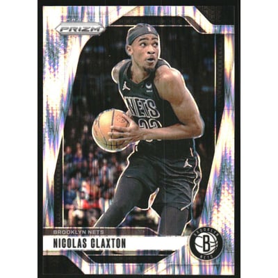 2024-25 Panini Prizm Prizms Skewed #38 Nicolas Claxton