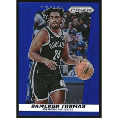 2024-25 Prizm Deca Prizms Blue #179 Cameron Thomas
