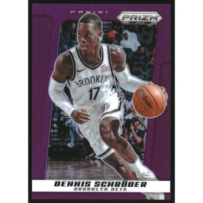 2024-25 Prizm Deca Prizms Purple #121 Dennis Schroder