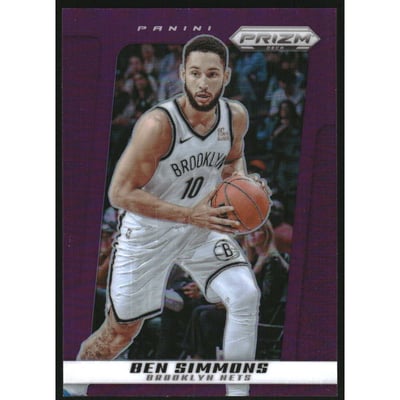 2024-25 Prizm Deca Prizms Purple #61 Ben Simmons