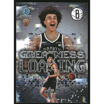 2025-26 Bowman Chrome Greatness Loading Refractors #GL19 Nolan Traore