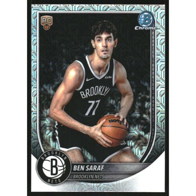 2025-26 Bowman Chrome Mojo Refractors #BCV26 Ben Saraf