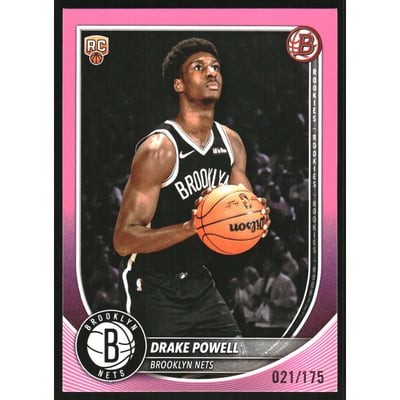 2025-26 Bowman Pink Border #22 Drake Powell