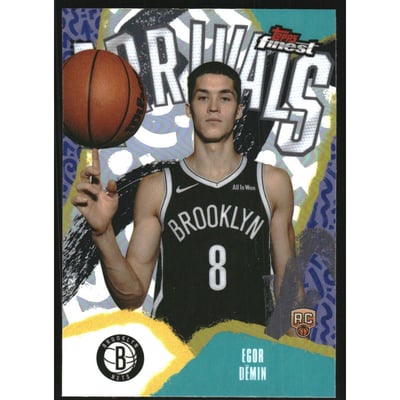 2025-26 Finest Arrivals Refractors #A8 Egor Demin