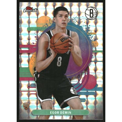 2025-26 Finest Geometric Refractors #108 Egor Demin U