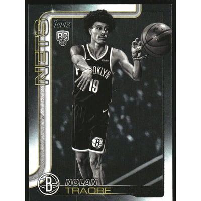 2025-26 Topps Blackout #219 Nolan Traore