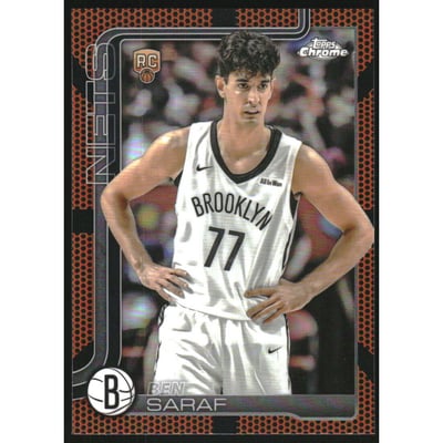 2025-26 Topps Chrome Basketball Refractors #276 Ben Saraf